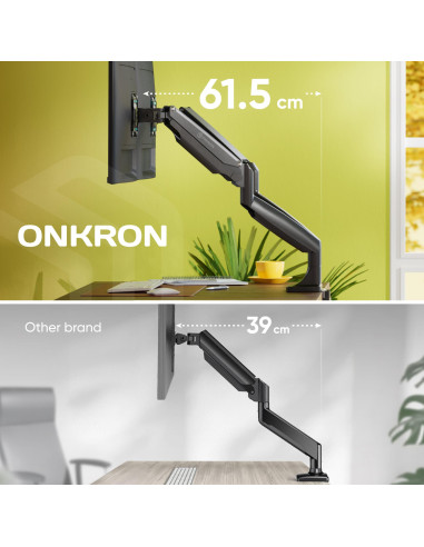 MONITOR ACC DESK MOUNT/13-32" BLACK G200-B ONKRON