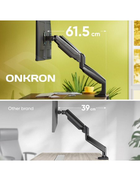 MONITOR ACC DESK MOUNT/13-32" BLACK G200-B ONKRON