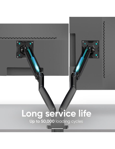 MONITOR ACC DESK MOUNT/13-32" BLACK G200-B ONKRON