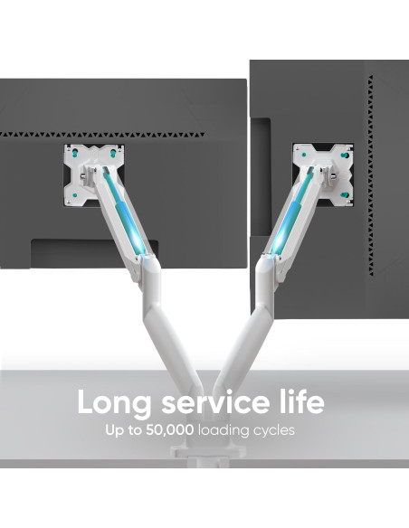 MONITOR ACC DESK MOUNT/13-32" WHITE G200-W ONKRON