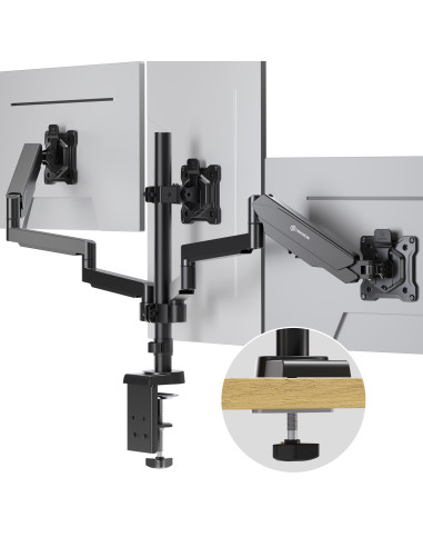 MONITOR ACC DESK MOUNT/13-32" BLACK G280-B ONKRON