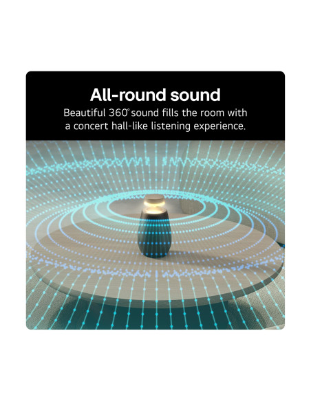 Portable Speaker, LG, XBOOM 360, Wireless, Bluetooth, XO2TBK