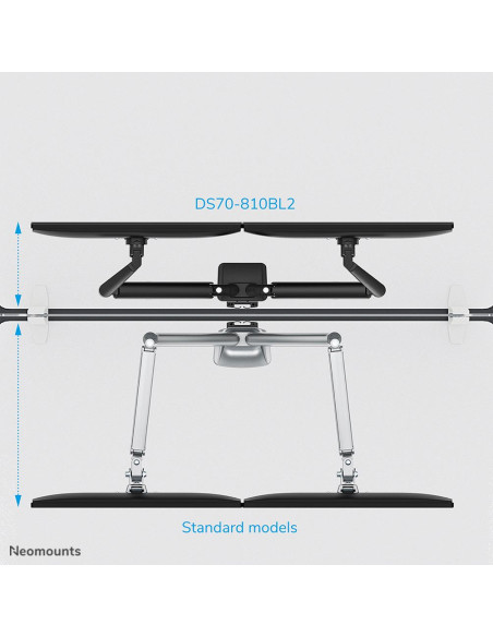 MONITOR ACC DESK MOUNT 17-32"/DS70-810BL2 NEOMOUNTS