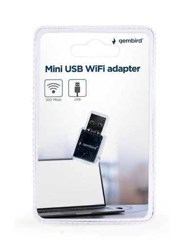 WRL ADAPTER 300MBPS USB MINI/WNP-UA300-01 GEMBIRD