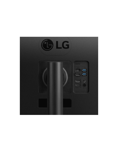 LCD Monitor, LG, 34WR55QK-B, 34", Business/Curved/21 : 9, Panel VA, 3440x1440, 21:9, 100Hz, 5 ms, Height adjustable, Tilt, Colo