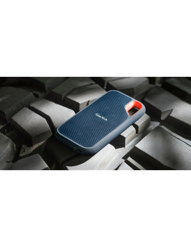External SSD, SANDISK, Extreme, 2TB, Write speed 1000 MBytes/sec, Read speed 1050 MBytes/sec, SDSSDE61-2T00-G25