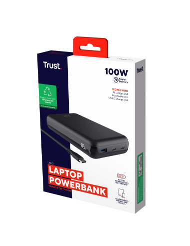 POWER BANK USB 100W LAPTOP/LARO 25240 TRUST