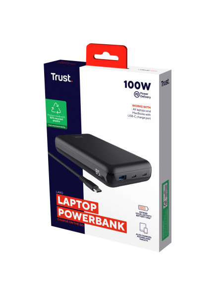POWER BANK USB 100W LAPTOP/LARO 25240 TRUST