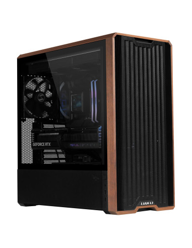 Case, LIAN LI, ATX/micro ATX/EATX/SSI EEB, Black, Midi Tower, LAN217X, G99.LAN217X.00