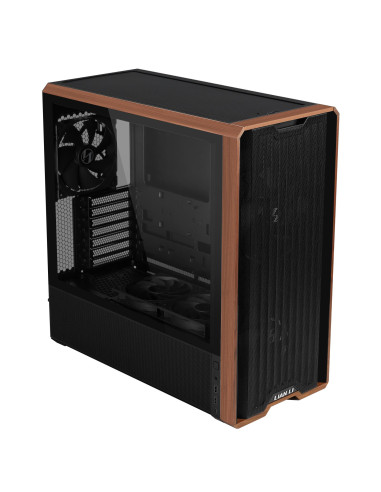 Case, LIAN LI, ATX/micro ATX/EATX/SSI EEB, Black, Midi Tower, LAN217X, G99.LAN217X.00