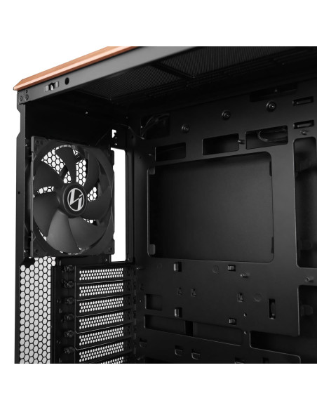 Case, LIAN LI, ATX/micro ATX/EATX/SSI EEB, Black, Midi Tower, LAN217X, G99.LAN217X.00