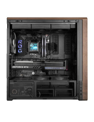 Case, LIAN LI, ATX/micro ATX/EATX/SSI EEB, Black, Midi Tower, LAN217X, G99.LAN217X.00