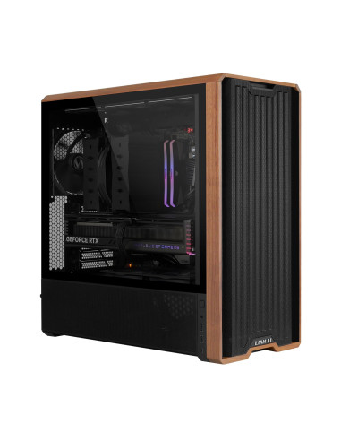 Case, LIAN LI, ATX/micro ATX/EATX/SSI EEB, Black, Midi Tower, LAN217X, G99.LAN217X.00