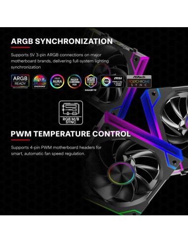 CASE FAN 120MM XPF360R.ARGB/12V XF073 XILENCE
