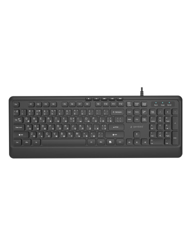 KEYBOARD MULTIMEDIA USB CYRILL/BLACK KB-MCH-05-CYRL GEMBIRD