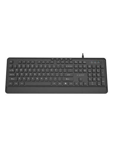 KEYBOARD MULTIMEDIA USB ENG/BLACK KB-MCH-05 GEMBIRD