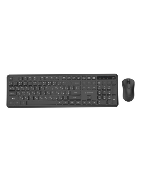 KEYBOARD +MOUSE WRL CYRILLIC/BK KBS-WPS-01-CYRL GEMBIRD