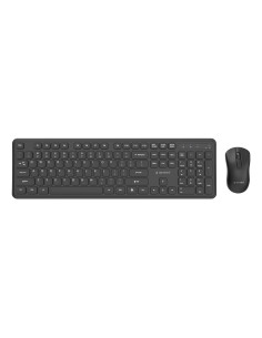 KEYBOARD +MOUSE WRL ENG/BK KBS-WPS-01 GEMBIRD