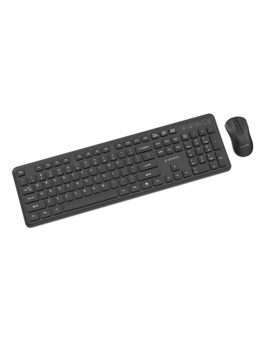 KEYBOARD +MOUSE WRL ENG/BK KBS-WPS-01 GEMBIRD