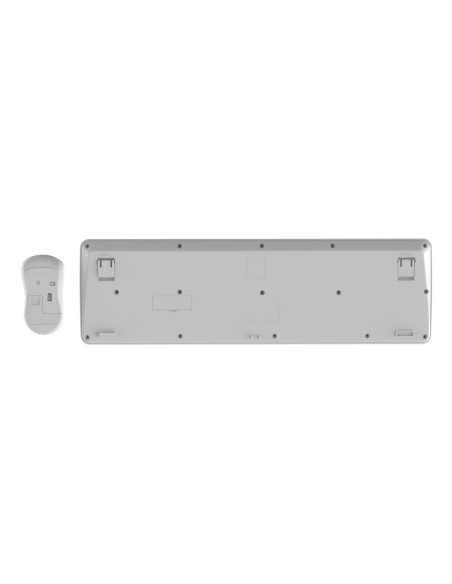 KEYBOARD +MOUSE WRL ENG/WH KBS-WPS-01-W GEMBIRD
