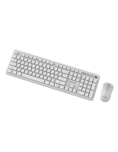 KEYBOARD +MOUSE WRL CYRILLIC/WH KBS-WPS-01-W-CYRL GEMBIRD
