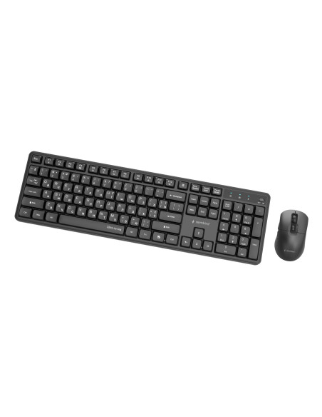 KEYBOARD +MOUSE WRL CYRILLIC/BLACK KBS-WMS-01-CYRL GEMBIRD