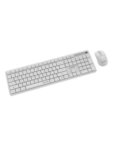KEYBOARD +MOUSE WRL ENG/WHITE KBS-WMS-01-W GEMBIRD