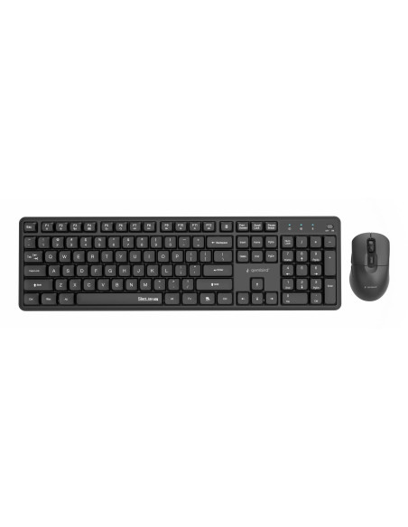 KEYBOARD +MOUSE WRL ENG/BLACK KBS-WMS-01 GEMBIRD