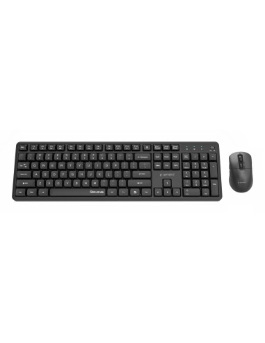 KEYBOARD +MOUSE WRL ENG/BLACK KBS-WMS-01 GEMBIRD