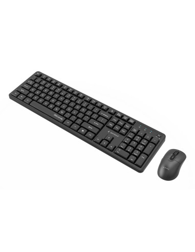KEYBOARD +MOUSE WRL ENG/BLACK KBS-WMS-01 GEMBIRD