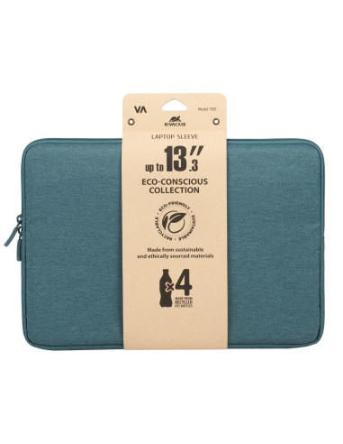 NB SLEEVE SUZUKA ECO 13.3-14"/7703 AQUAMARINE RIVACASE