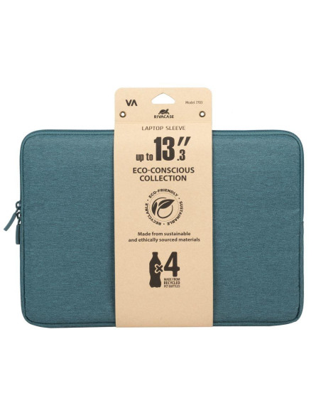 NB SLEEVE SUZUKA ECO 13.3-14"/7703 AQUAMARINE RIVACASE