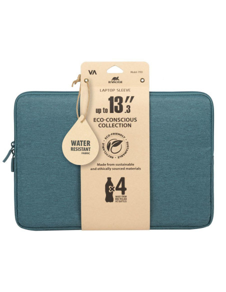 NB SLEEVE SUZUKA ECO 13.3-14"/7703 AQUAMARINE RIVACASE