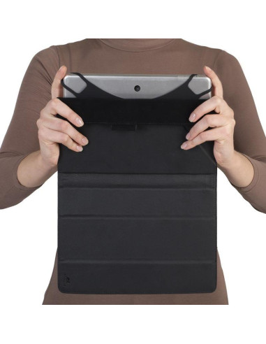 TABLET SLEEVE 10.1" MALPENSA/3137 BLACK RIVACASE