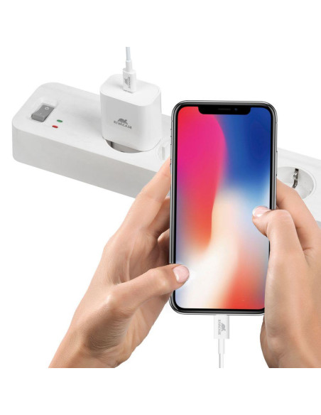 MOBILE CHARGER WALL/WHITE PS4101 W00 RIVACASE