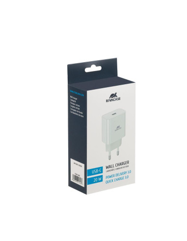 MOBILE CHARGER WALL/WHITE PS4101 W00 RIVACASE