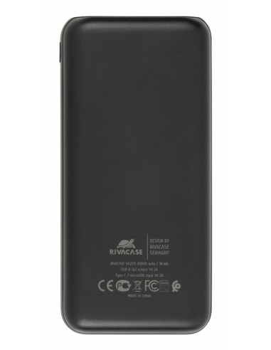 POWER BANK USB 20000MAH/VA2071 BLACK RIVACASE