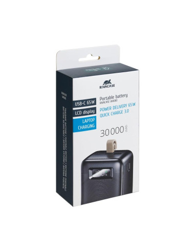 POWER BANK USB 30000MAH/VA1083 RIVACASE