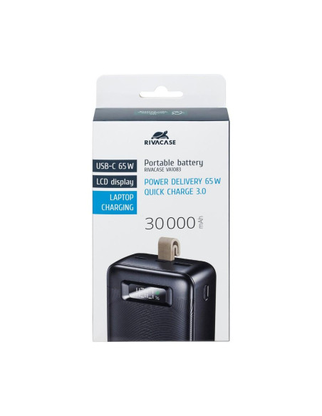 POWER BANK USB 30000MAH/VA1083 RIVACASE