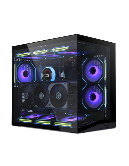 Case, LIAN LI, ATX/micro ATX/Mini-ITX, Black, Mini Tower, O11 DYNAMIC MINI V2, G99.O11DMIV2X.00