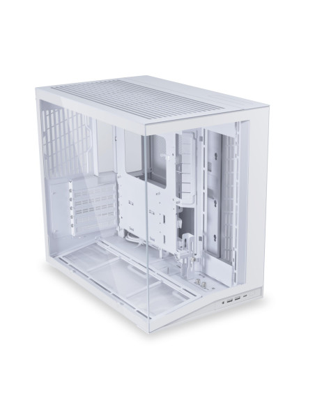 Case, LIAN LI, ATX/micro ATX/Mini-ATX, White, Mini Tower, PC, Lian Li O11 Dynamic Mini V2 White (G99.O11DMIV2W.00), G99.O11DMIV