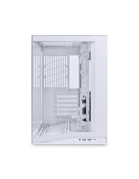 Case, LIAN LI, ATX/micro ATX/Mini-ITX, White, Mini Tower, O11D MINI V2 Flow, G99.O11DMIV2W.00