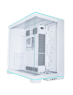 Case, LIAN LI, O11 DYNAMIC EVO RGB, Tower, Case product features Transparent panel, ATX, EATX, MicroATX, MiniITX, Colour White,