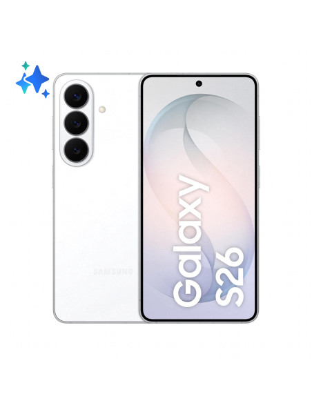 MOBILE PHONE GALAXY S26/256GB WHITE SM-S942B SAMSUNG