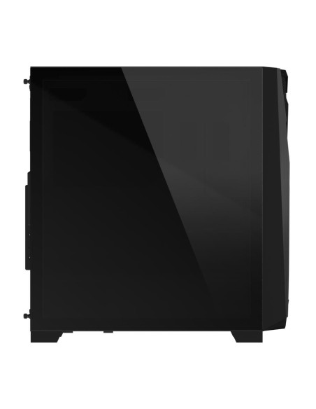 Case, GIGABYTE, C301G V2 BLACK, MidiTower, Case product features Transparent panel, Not included, ATX, EATX, MicroATX, MiniITX,