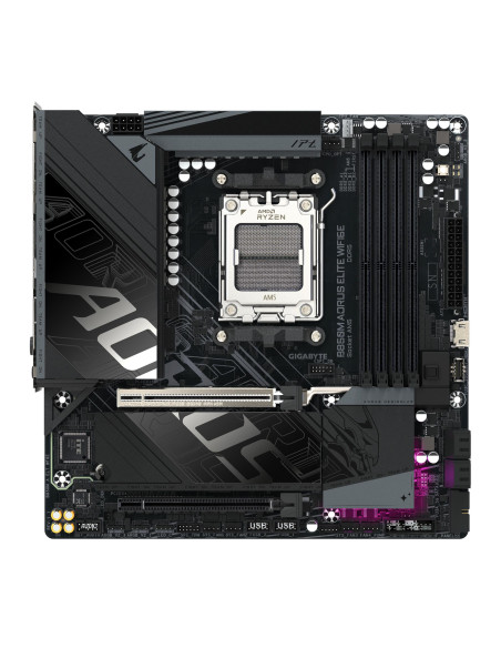 Mainboard, GIGABYTE, AMD B850, Socket AM5, micro ATX, RAM DDR5-SDRAM, 4xSlots, Wi-Fi Yes, Bluetooth Yes, 2xNumber of M.2 (M) sl