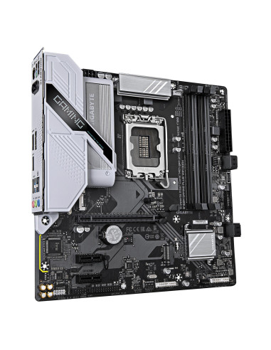 Mainboard, GIGABYTE, B760M GAMING PLUS WIFI DDR4 (REV. 1.1), Intel B760, LGA 1700, micro ATX, RAM DDR4-SDRAM, 4xSlots, Wi-Fi Ye