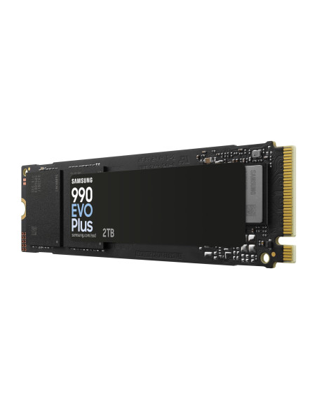 SSD, SAMSUNG, 990 EVO Plus, 2TB, M.2, PCIe Gen5, NVMe, TLC, Write speed 6300 MBytes/sec, Read speed 7250 MBytes/sec, 2.38mm, TB