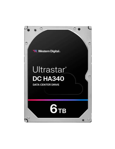HDD, WESTERN DIGITAL ULTRASTAR, Ultrastar DC HA340, 6TB, 256 MB, 7200 rpm, 3,5", 0B47077