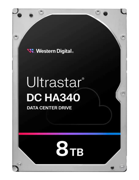 HDD, WESTERN DIGITAL ULTRASTAR, Ultrastar DC HA340, 8TB, 256 MB, 7200 rpm, 3,5", 0B47078